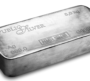 Public Silver Bullion Bar 5000g (Ag 999)